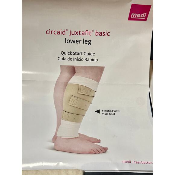 CircAid Juxtalite Lower Leg System Designed for Compression and Easy Use -Large - Picture 2 of 7